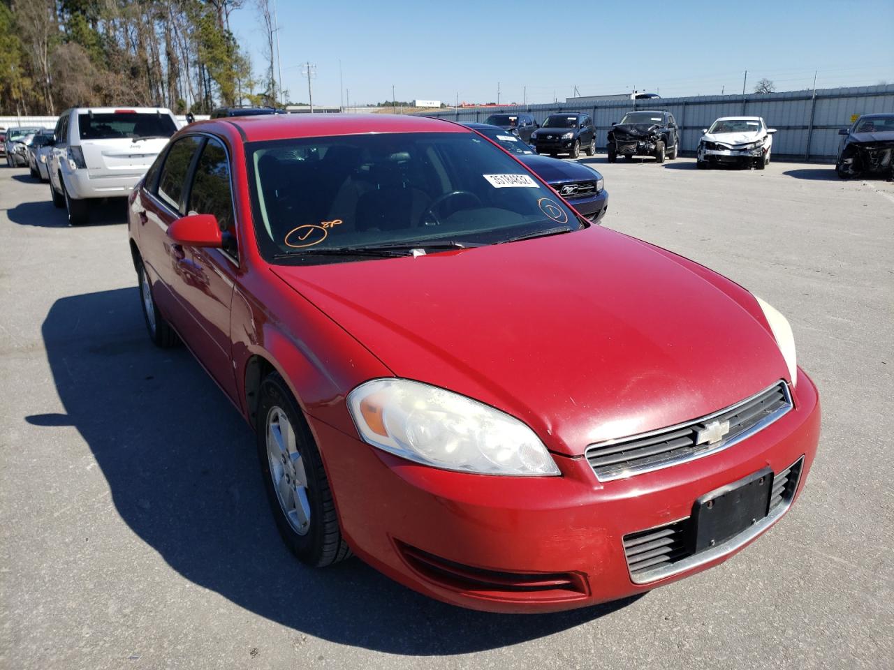 CHEVROLET IMPALA LT 2007 with VIN 2G1WT55N379387851 - Photo from auction