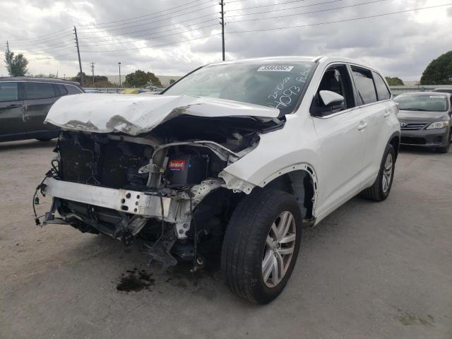 Photo 2 from auction – 2015 TOYOTA HIGHLANDER with VIN 5TDZKRFH9FS064093