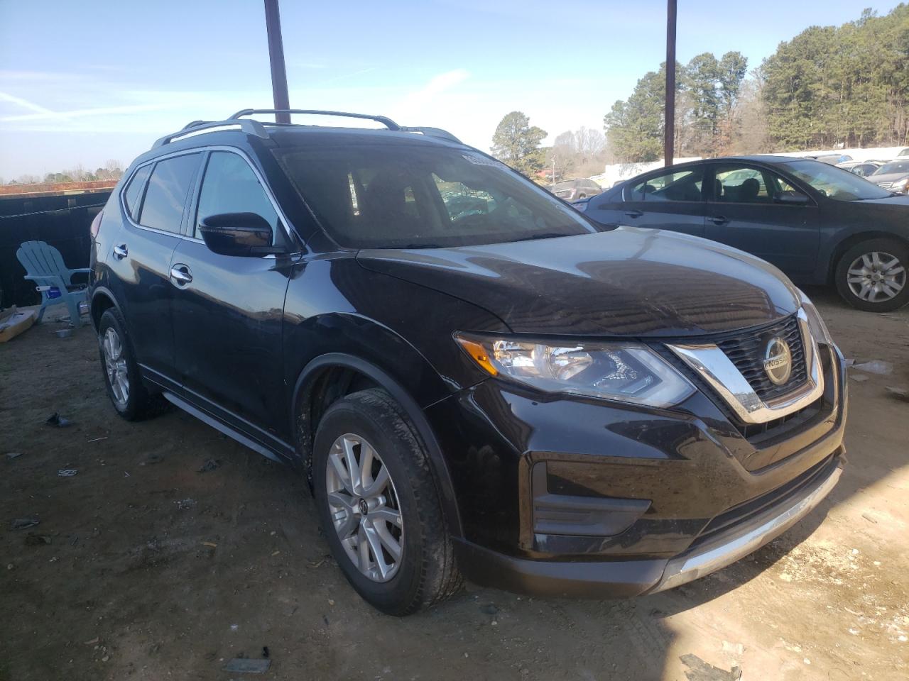 NISSAN ROGUE S 2019 with VIN 5N1AT2MTXKC845706 - Photo from auction