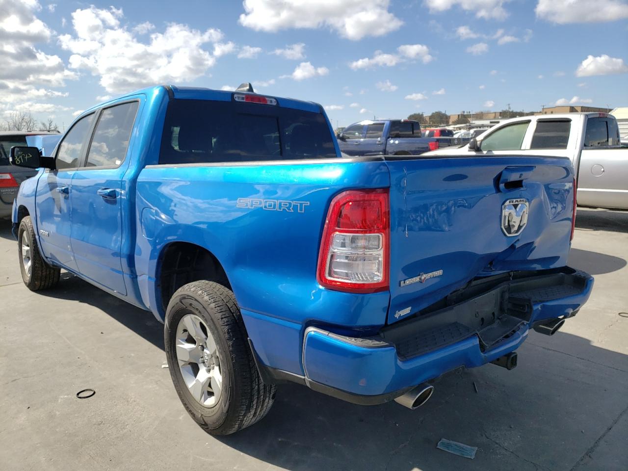 Photo 3 from auction – 2020 RAM 1500 BIG H with VIN 1C6RREFT8LN405405