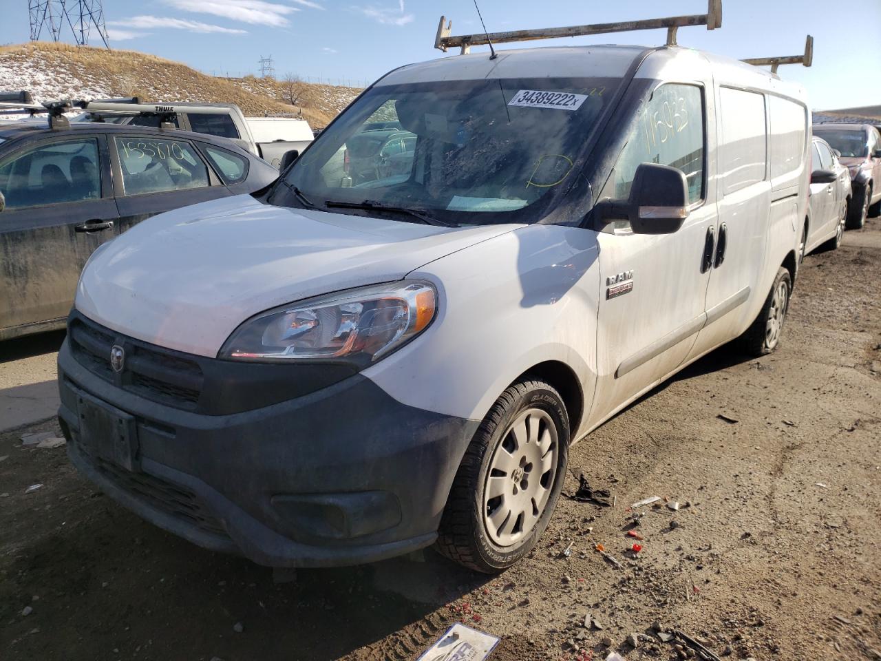 Photo 2 from auction – 2015 RAM PROMASTER with VIN ZFBERFAT9F6A31816