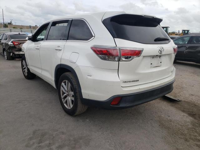 Photo 3 from auction – 2015 TOYOTA HIGHLANDER with VIN 5TDZKRFH9FS064093