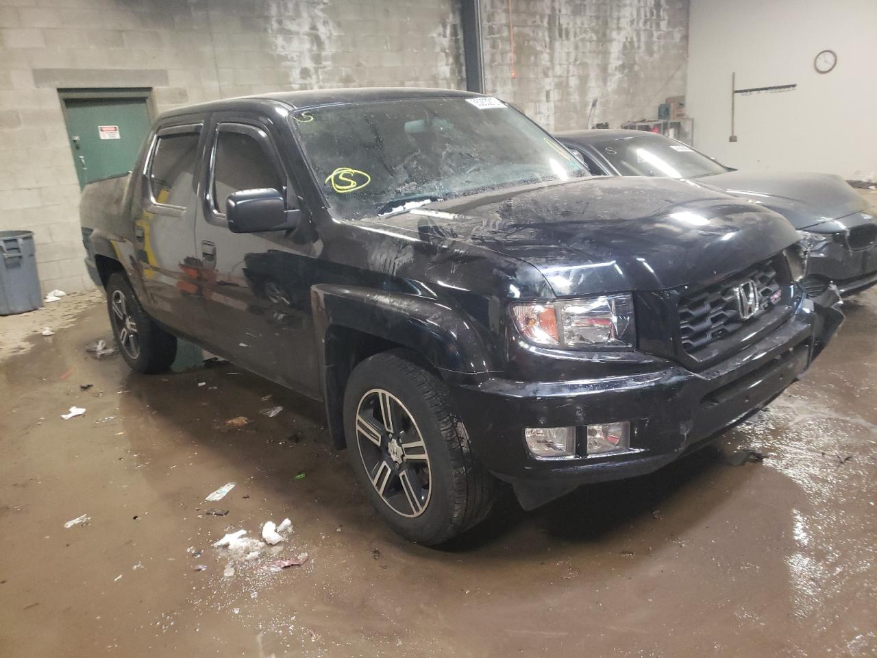 HONDA RIDGELINE 2014 with VIN 5FPYK1F76EB014864 - Photo from auction
