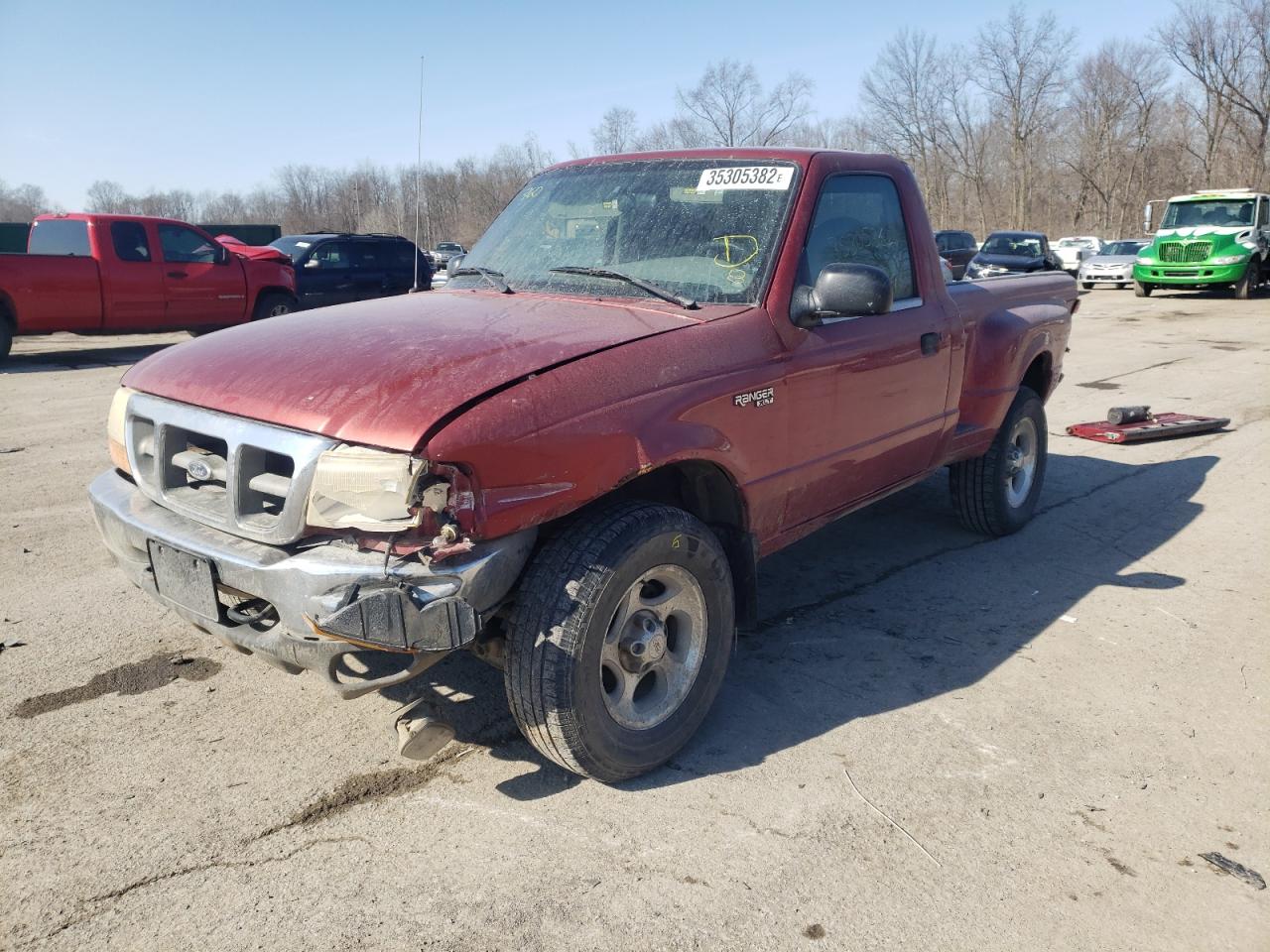 Photo 2 from auction – 2000 FORD RANGER with VIN 1FTYR11VXYTA18489