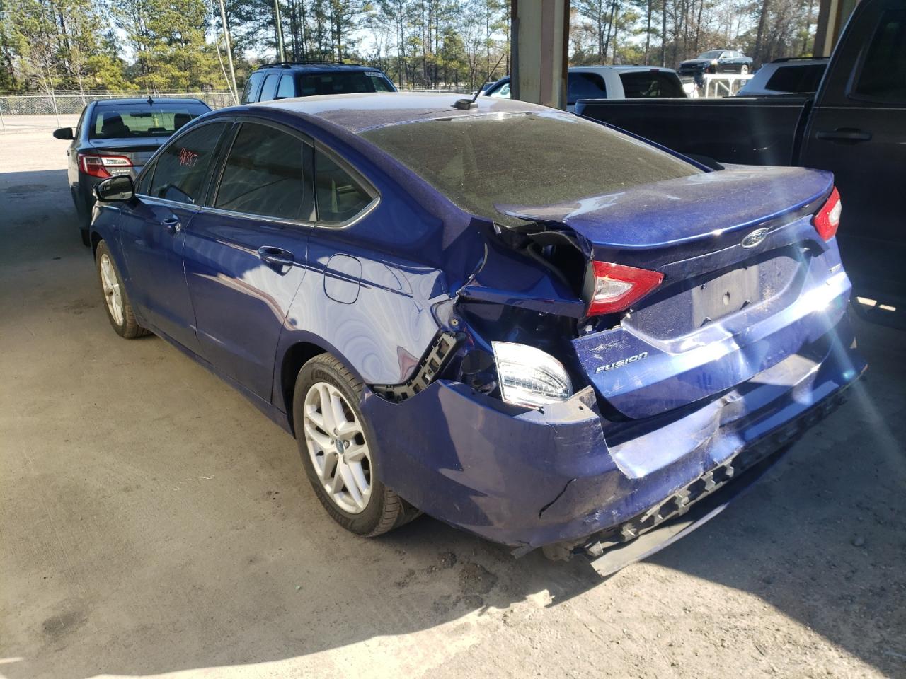 Photo 3 from auction – 2013 FORD FUSION SE with VIN 3FA6P0HR9DR252849