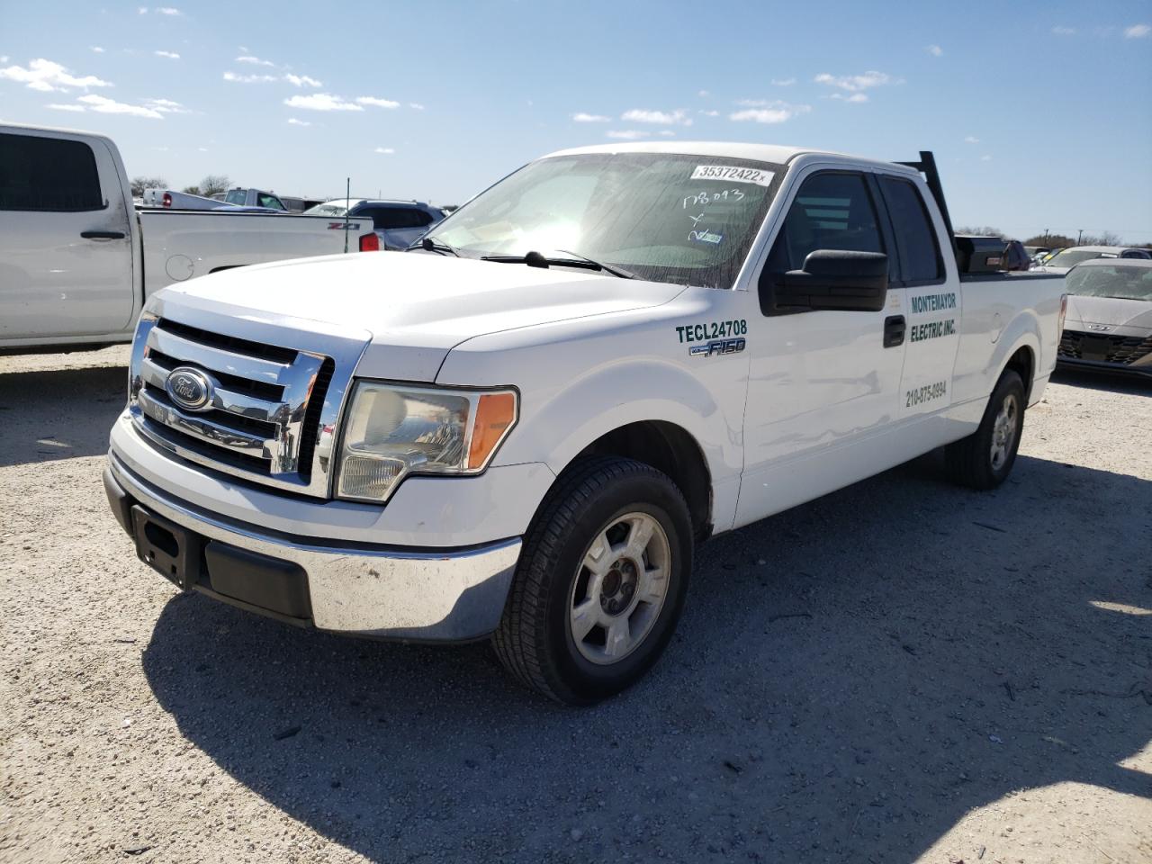 Photo 2 from auction – 2009 FORD F150 SUPER with VIN 1FTRX12849FA25263