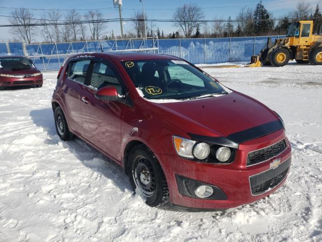 CHEVROLET SONIC LT 2012 with VIN 1G1JC6EH7C4115228 - Photo from auction