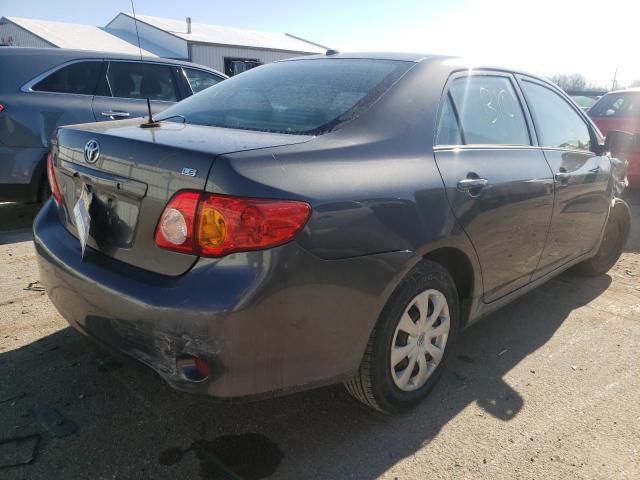 Photo 4 from auction – 2009 TOYOTA COROLLA BA with VIN 2T1BU40E39C155189