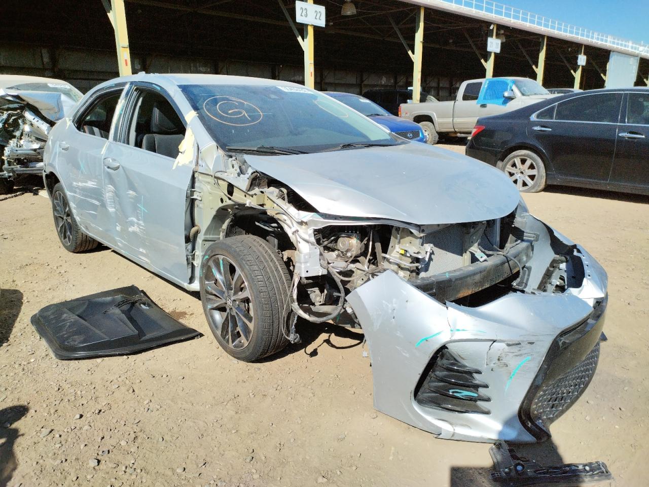 Photo 9 from auction – 2017 TOYOTA COROLLA L with VIN 5YFBURHE9HP682332