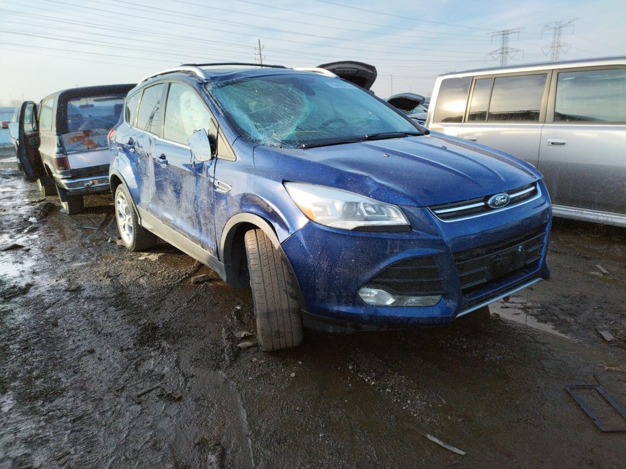 Photo 1 from auction – 2014 FORD ESCAPE TIT with VIN 1FMCU9JX8EUC94437