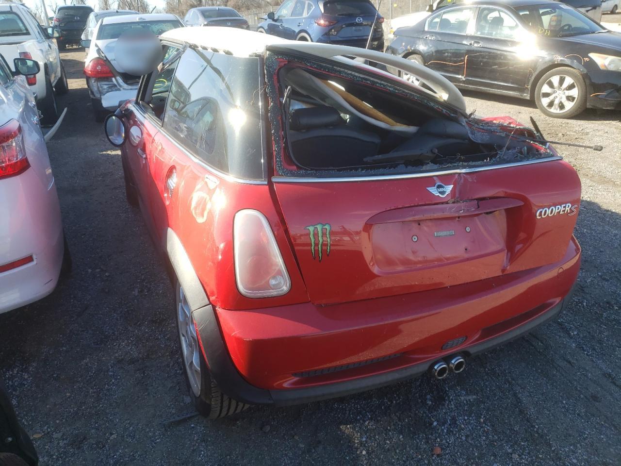 Photo 3 from auction – 2006 MINI COOPER S with VIN WMWRE33566TJ36574