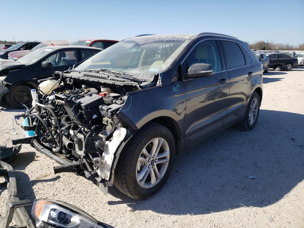 Photo 2 from auction – 2020 FORD EDGE SEL with VIN 2FMPK3J92LBA93903