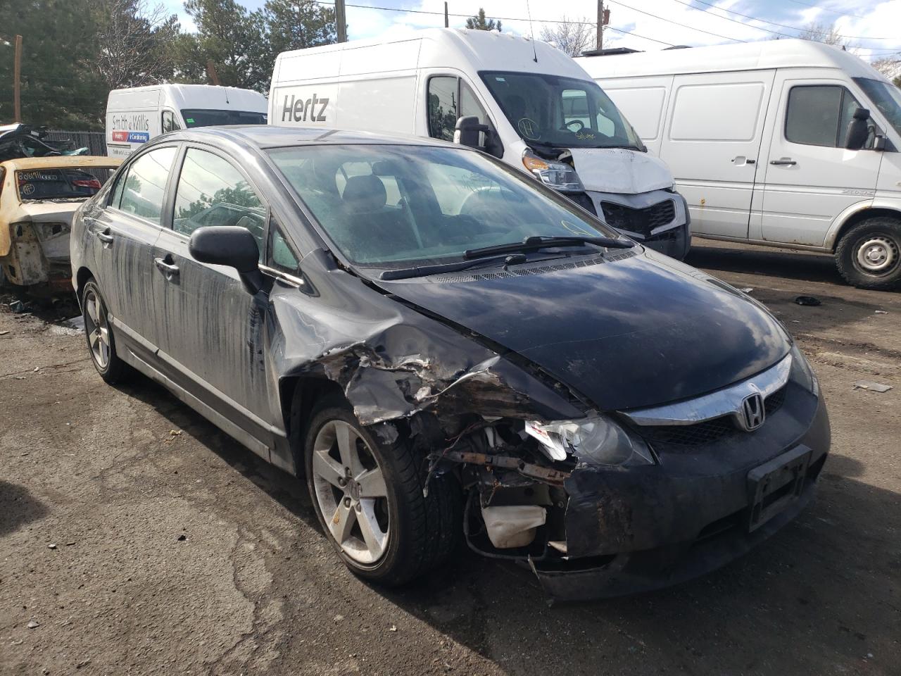 HONDA CIVIC LX-S 2011 with VIN 19XFA1F6XBE041206 - Photo from auction