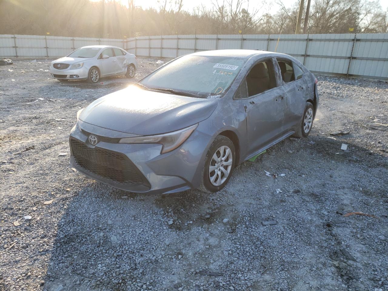 Photo 2 from auction – 2021 TOYOTA COROLLA LE with VIN 5YFEPMAE8MP207170