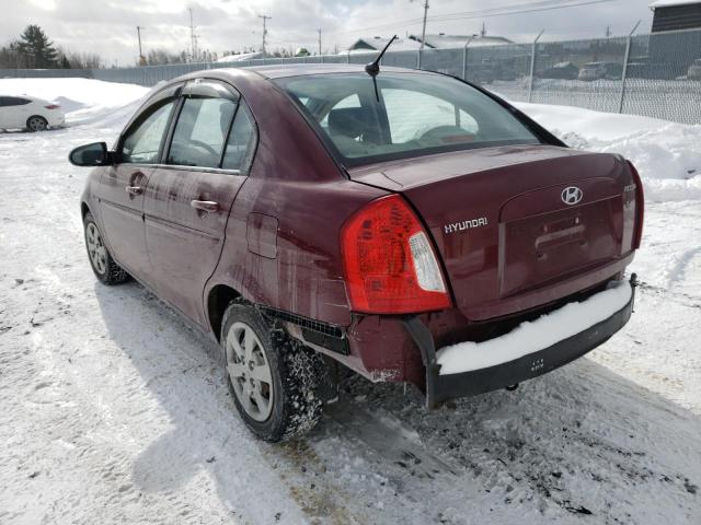 Фото 6 с аукциона – 2009 HYUNDAI ACCENT GLS с VIN KMHCN45C19U356385