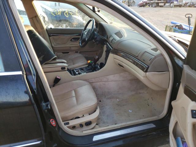 Photo 5 from auction – 1997 BMW 740IL with VIN WBAGJ8323VDL44202