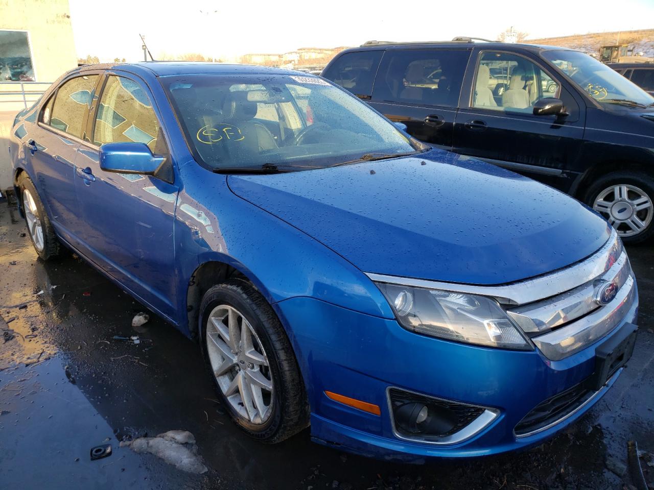 FORD FUSION SEL 2011 with VIN 3FAHP0JG7BR244991 - Photo from auction