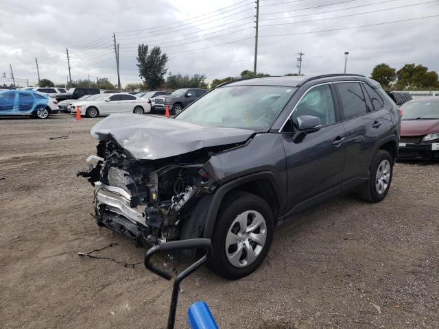 Photo 2 from auction – 2021 TOYOTA RAV4 LE with VIN 2T3K1RFV3MC133741