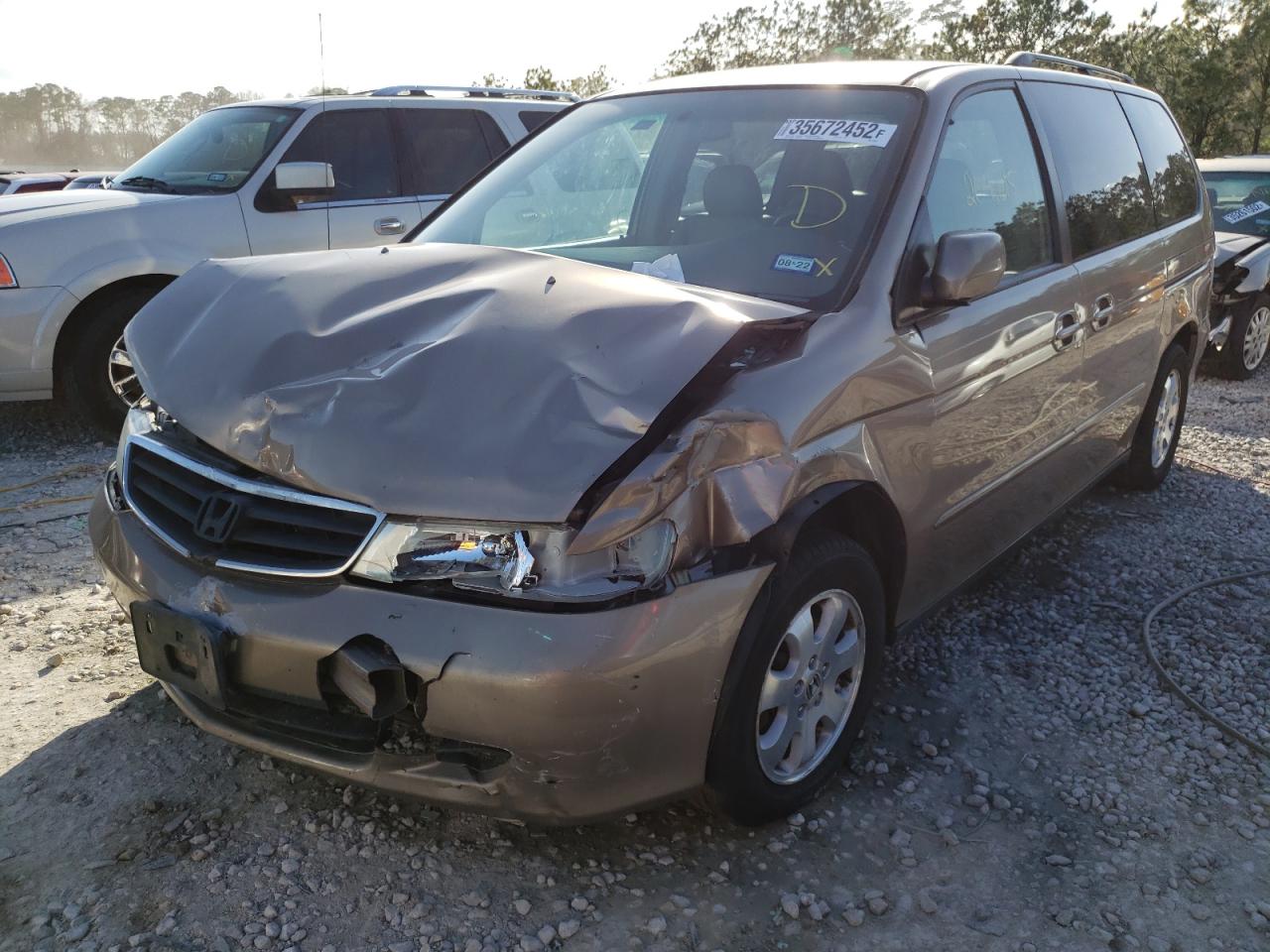 Photo 2 from auction – 2004 HONDA ODYSSEY EX with VIN 5FNRL18914B039579