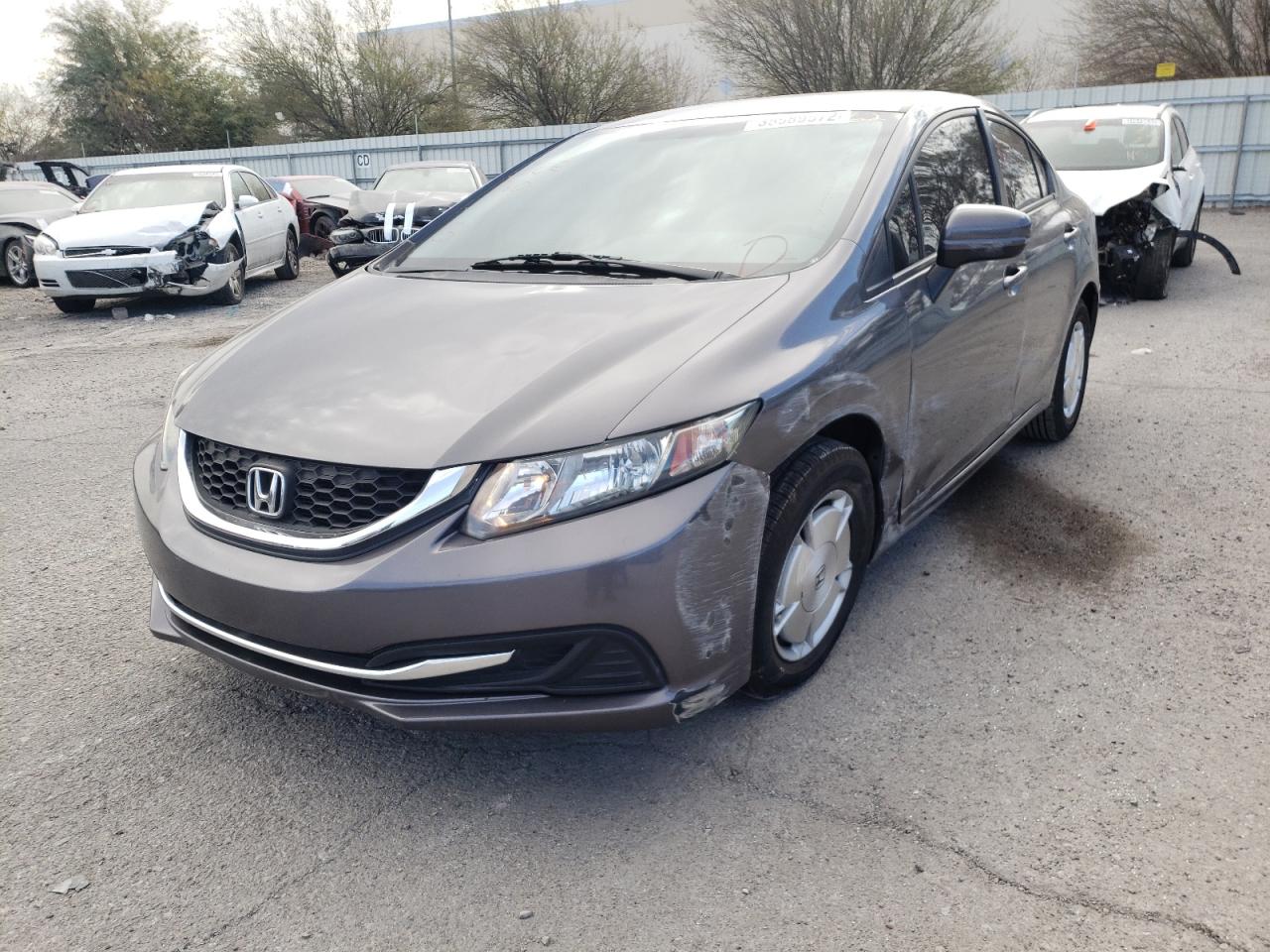 Photo 2 from auction – 2015 HONDA CIVIC HF with VIN 2HGFB2F6XFH530719
