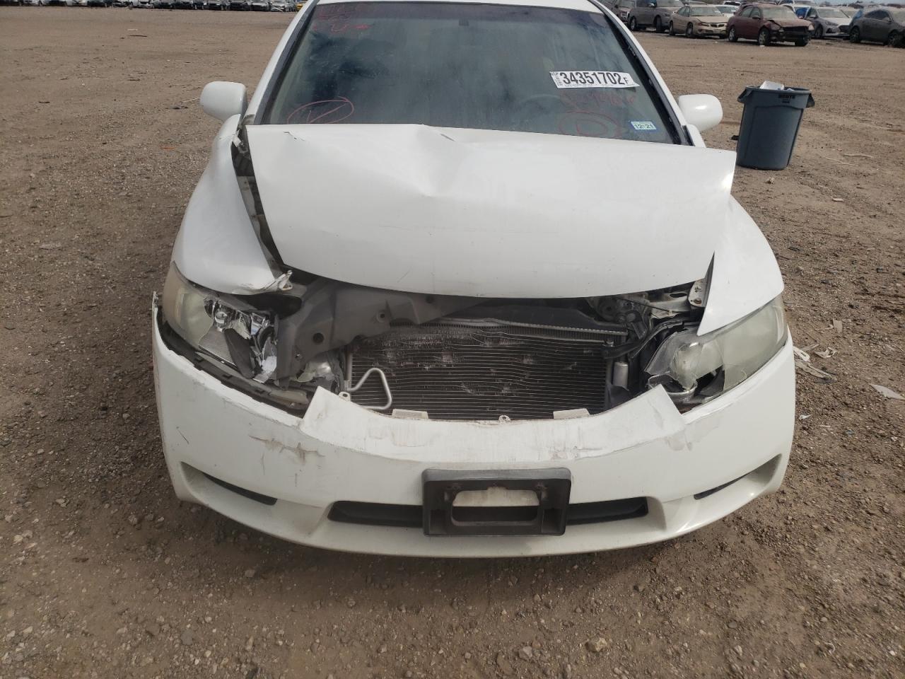 Photo 9 from auction – 2010 HONDA CIVIC EXL with VIN 19XFA1F98AE029466