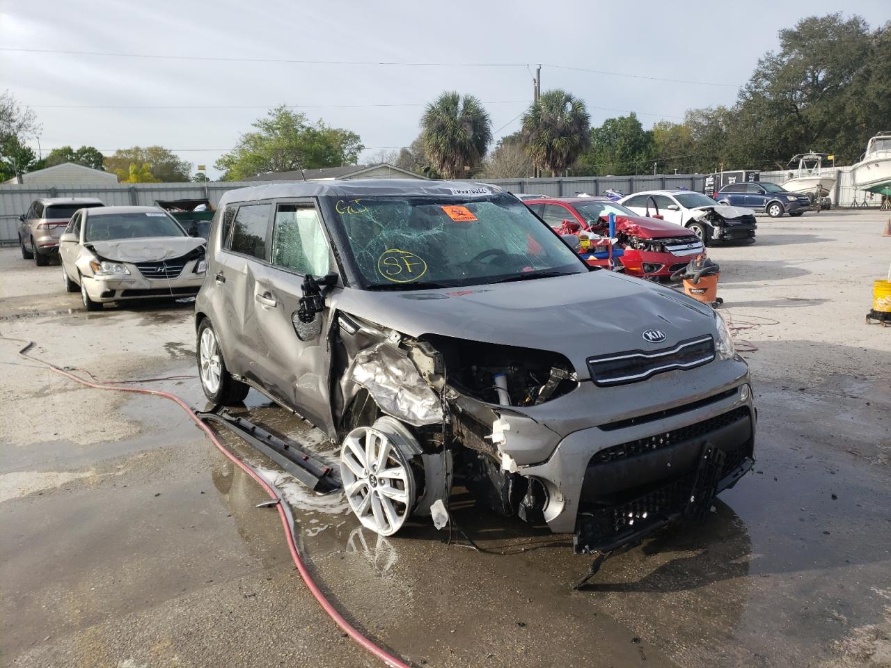 KIA SOUL + 2019 with VIN KNDJP3A57K7670098 - Photo from auction