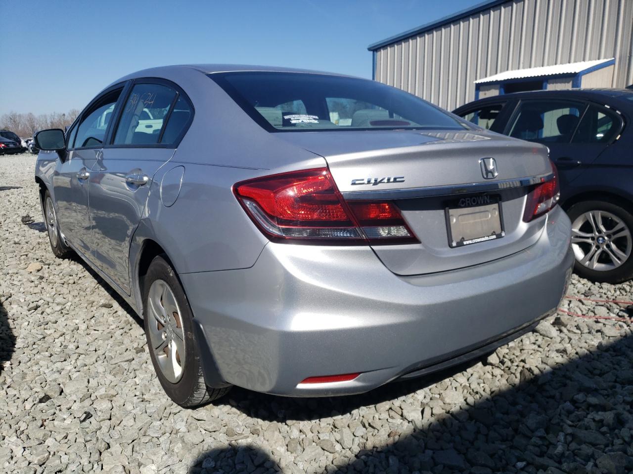 Photo 3 from auction – 2014 HONDA CIVIC LX with VIN 19XFB2F50EE254101