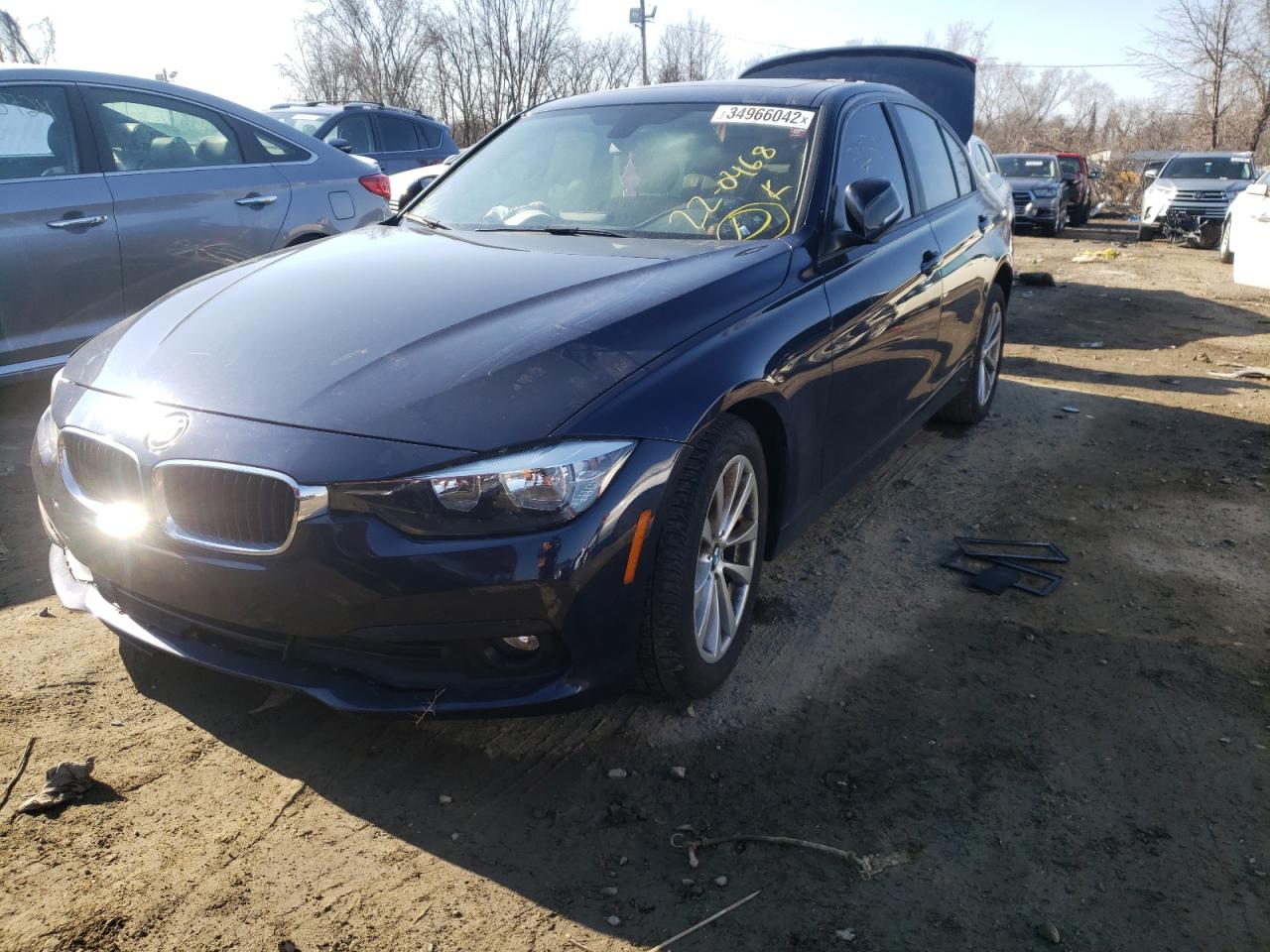 Photo 2 from auction – 2016 BMW 320 XI with VIN WBA8E5G53GNU19800