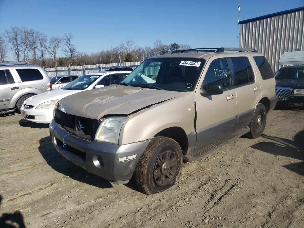 Photo 2 from auction – 2005 MERCURY MOUNTAINEE with VIN 4M2ZU66K65UJ05255
