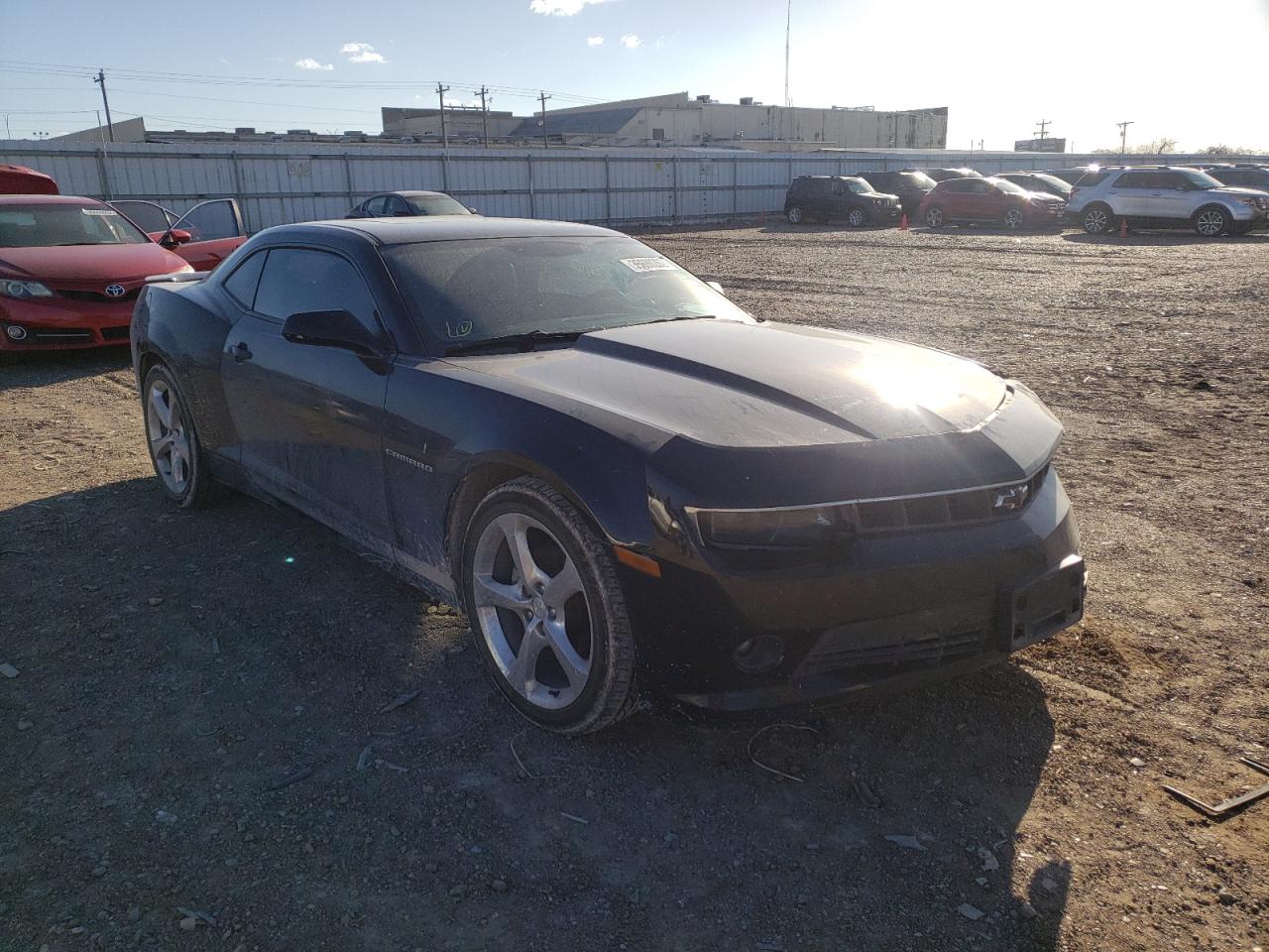CHEVROLET CAMARO LT 2014 with VIN 2G1FC1E33E9189548 - Photo from auction