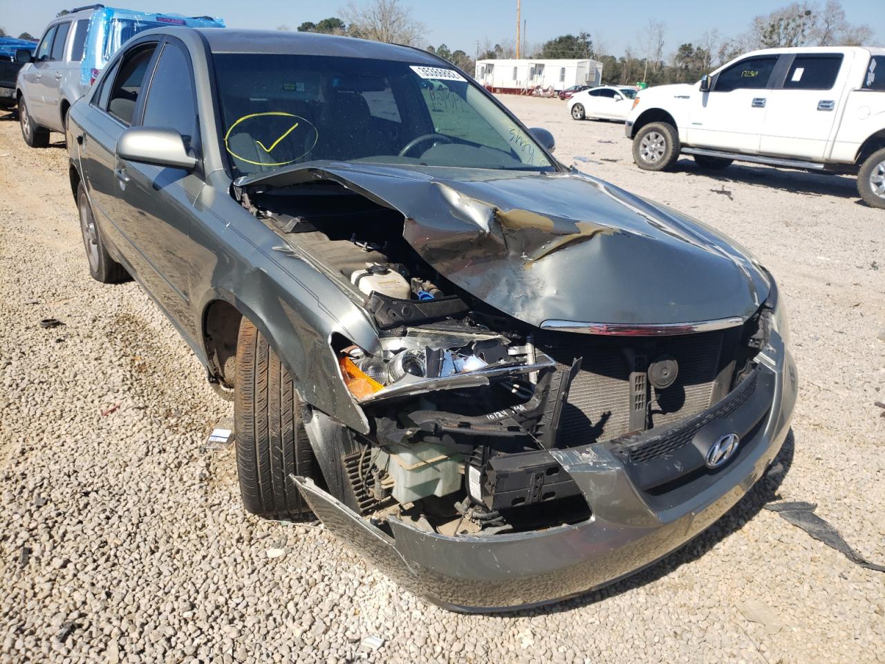 Photo 1 from auction – 2007 HYUNDAI SONATA SE with VIN 5NPEU46F07H218630