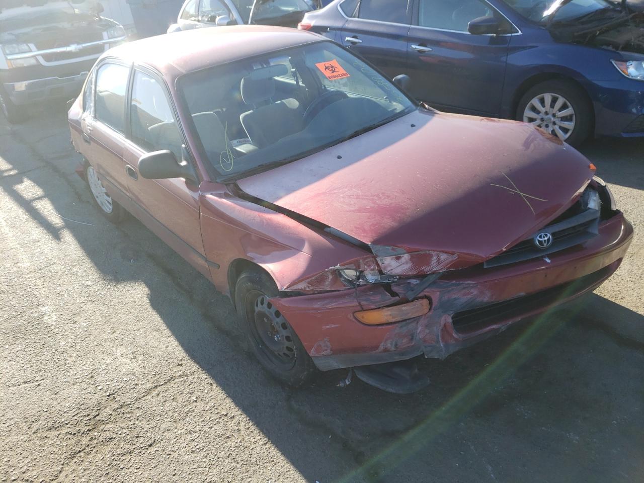 TOYOTA COROLLA LE 1995 with VIN 2T1AE09B4SC100671 - Photo from auction