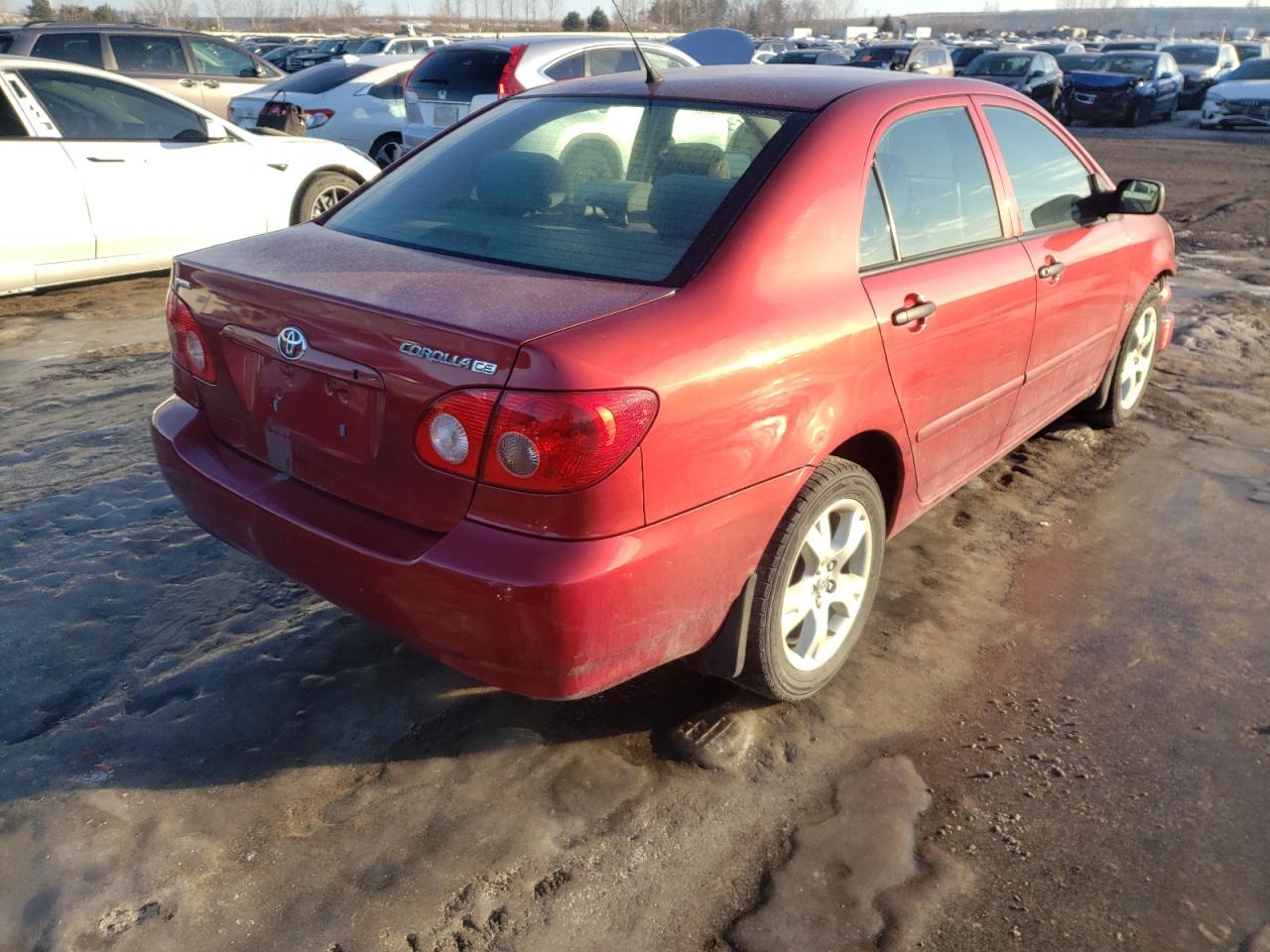 Photo 4 from auction – 2007 TOYOTA COROLLA CE with VIN 2T1BR32E97C855370