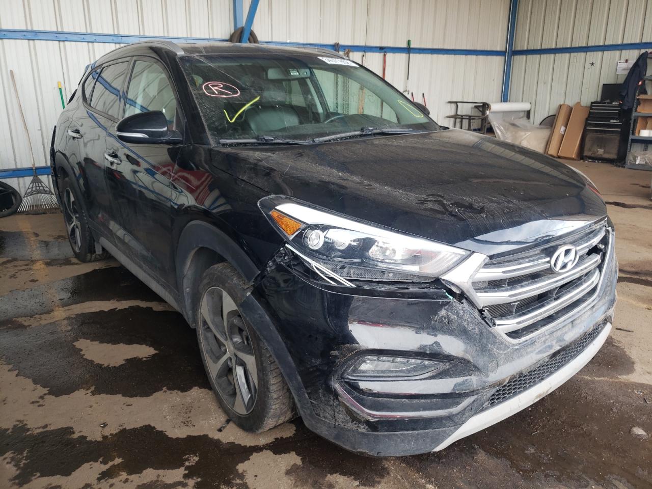 HYUNDAI TUCSON VAL 2018 with VIN KM8J3CA20JU717016 - Photo from auction