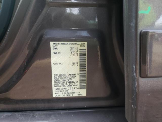 NISSAN ALTIMA 3.5 2015 with VIN 1N4BL3AP4FC226424 - Photo from auction