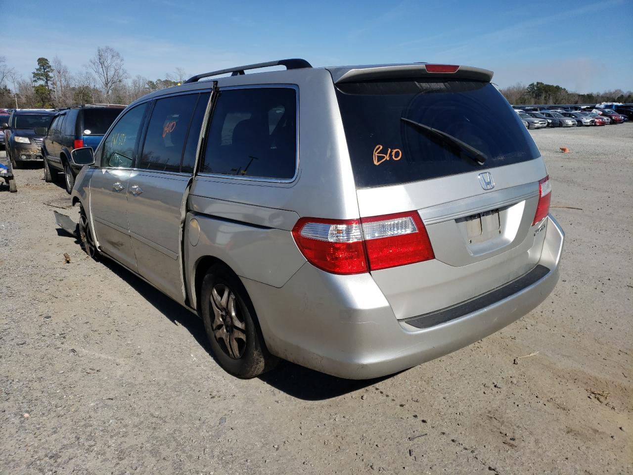 Photo 3 from auction – 2005 HONDA ODYSSEY EX with VIN 5FNRL38685B017985