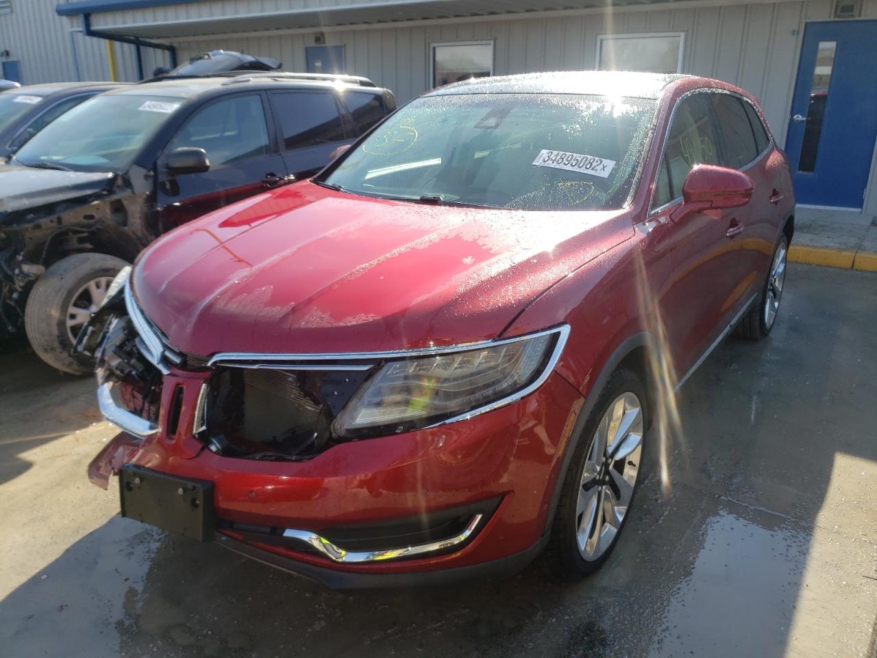 Photo 2 from auction – 2016 LINCOLN MKX RESERV with VIN 2LMPJ8LR9GBL66973