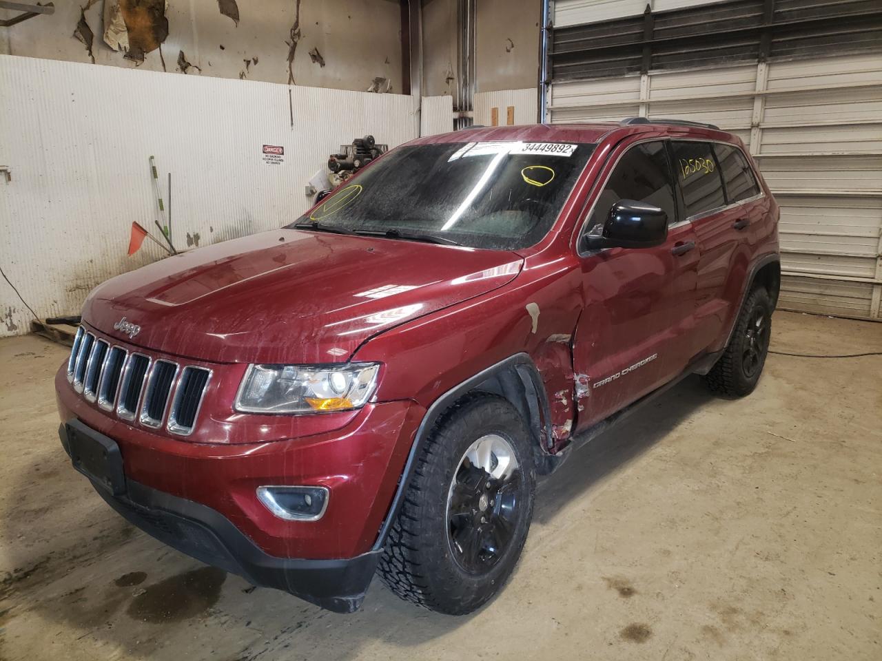 Photo 2 from auction – 2014 JEEP GRAND CHER with VIN 1C4RJFAG9EC126799