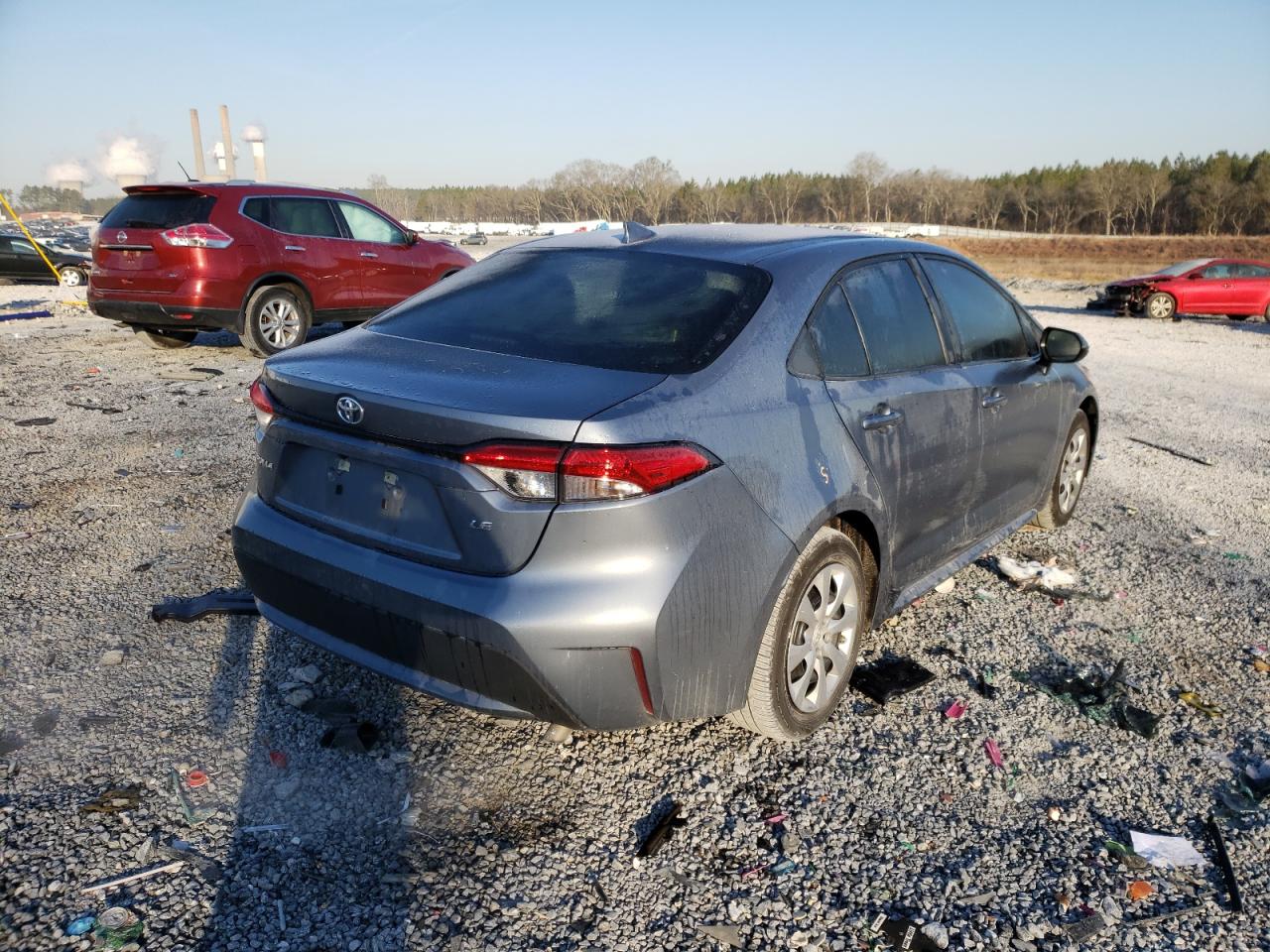 Photo 4 from auction – 2021 TOYOTA COROLLA LE with VIN 5YFEPMAE8MP207170