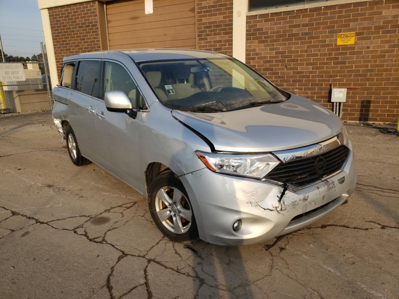 Photo 1 from auction – 2015 NISSAN QUEST S with VIN JN8AE2KP7F9127588