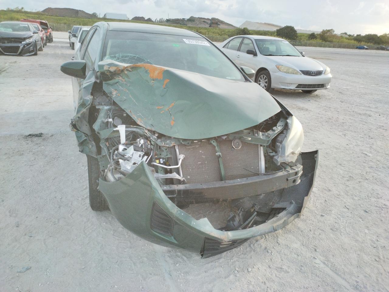 Photo 9 from auction – 2014 TOYOTA COROLLA L with VIN 2T1BURHE9EC050121