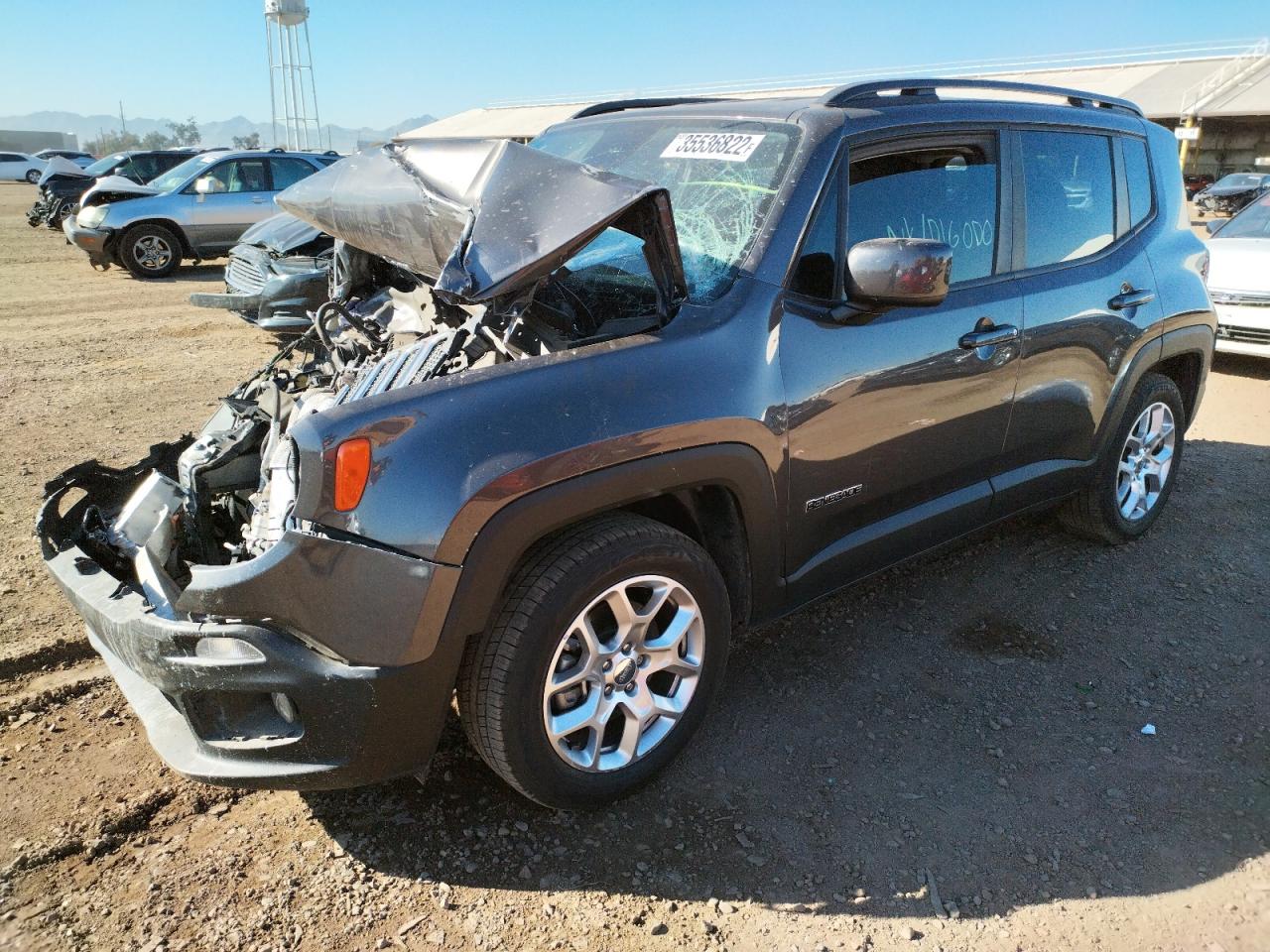 Photo 2 from auction – 2018 JEEP RENEGADE L with VIN ZACCJABB4JPH24218