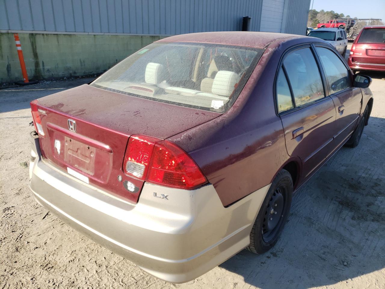 Photo 4 from auction – 2004 HONDA CIVIC EX with VIN 2HGES25744H506760