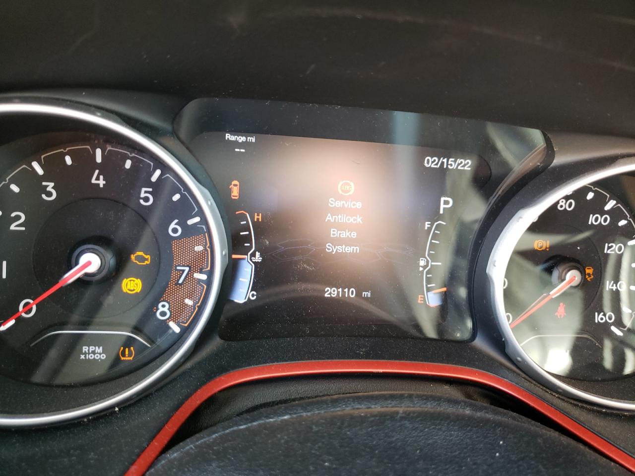 Photo 8 from auction – 2018 JEEP COMPASS TR with VIN 3C4NJDDB2JT424306
