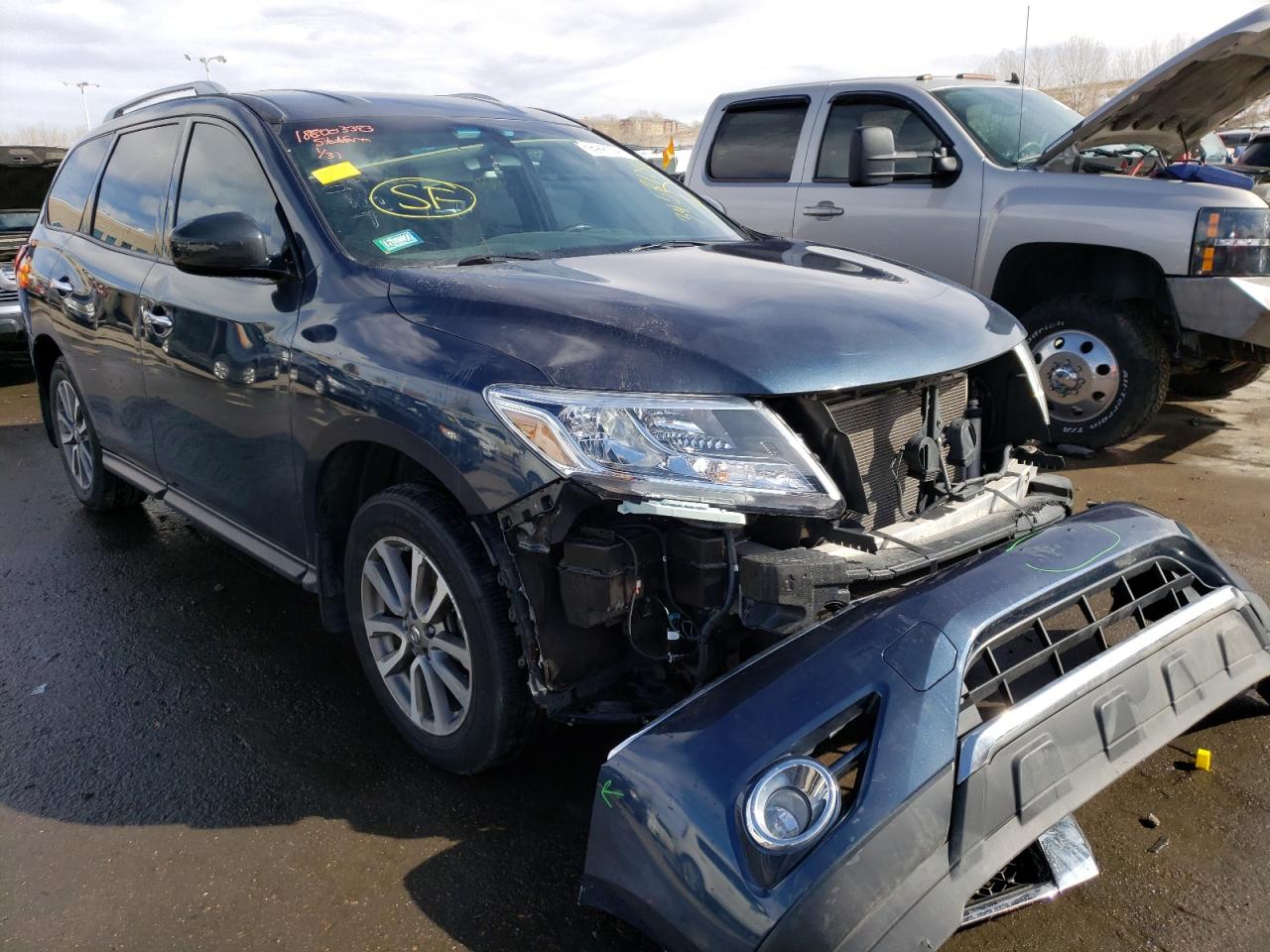 NISSAN PATHFINDER 2013 with VIN 5N1AR2MM2DC668448 - Photo from auction