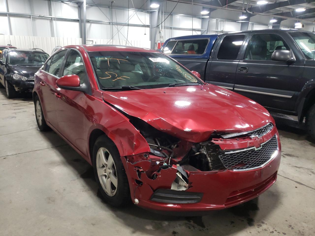 CHEVROLET CRUZE LT 2012 with VIN 1G1PF5SC1C7140595 - Photo from auction