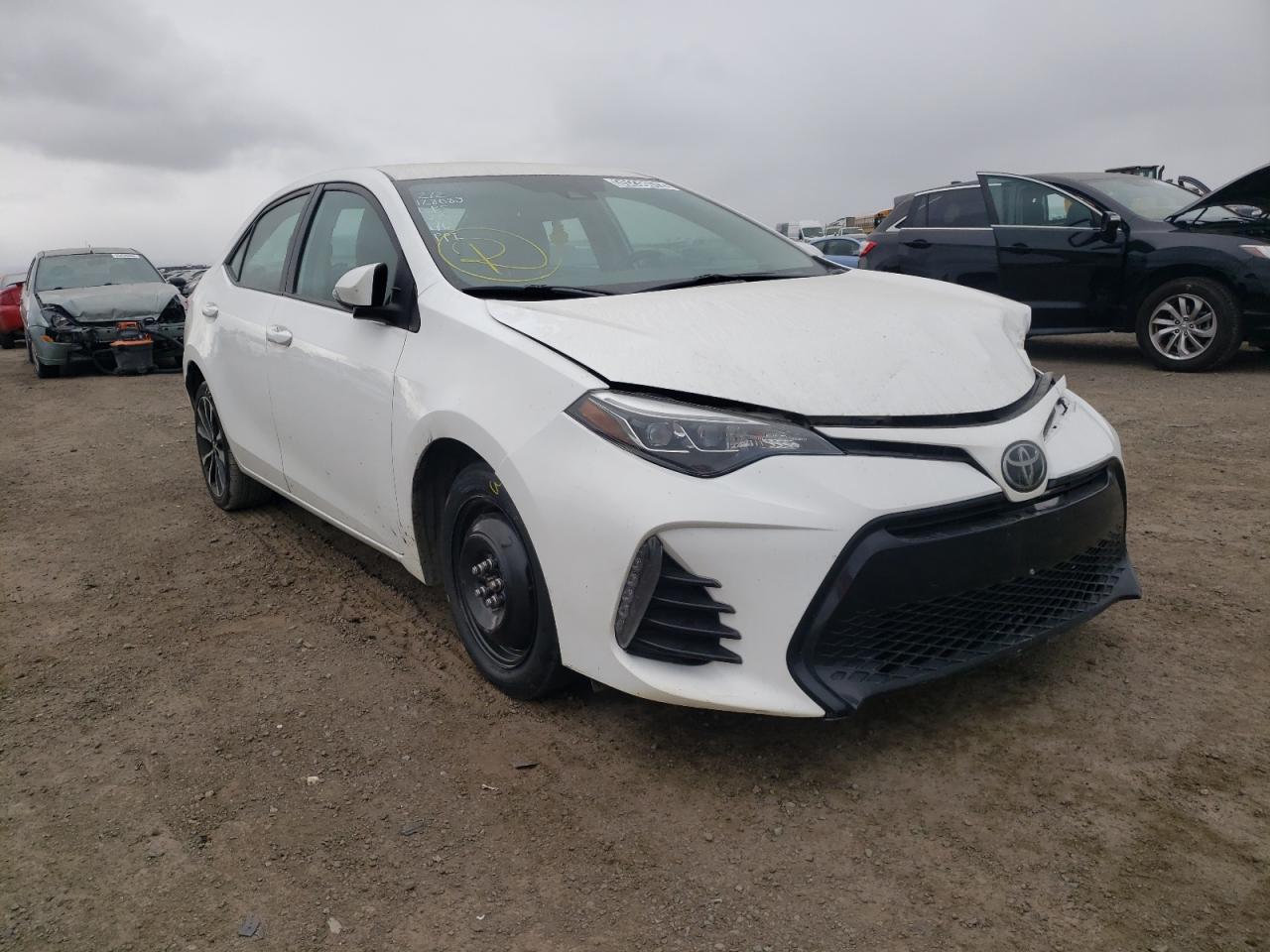 TOYOTA COROLLA L 2019 with VIN 2T1BURHE7KC128083 - Photo from auction