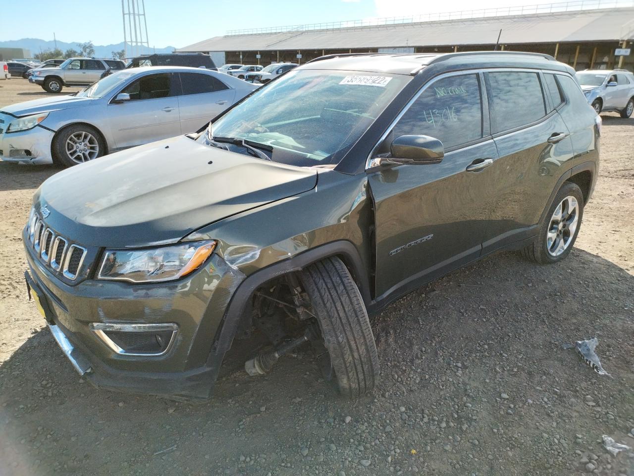 Photo 2 from auction – 2018 JEEP COMPASS LI with VIN 3C4NJDCB9JT201813