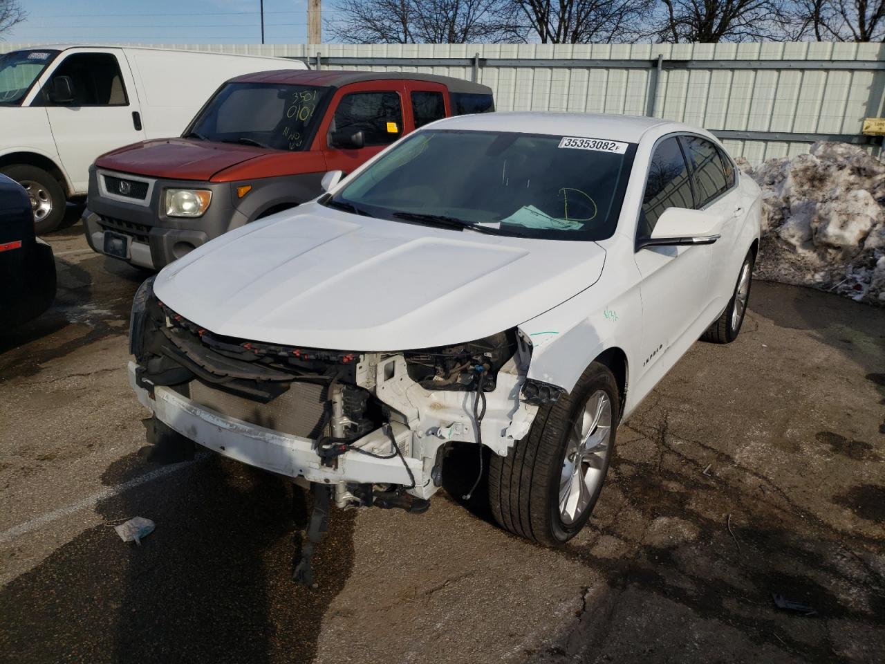 Photo 2 from auction – 2014 CHEVROLET IMPALA LT with VIN 2G1115SL5E9201937