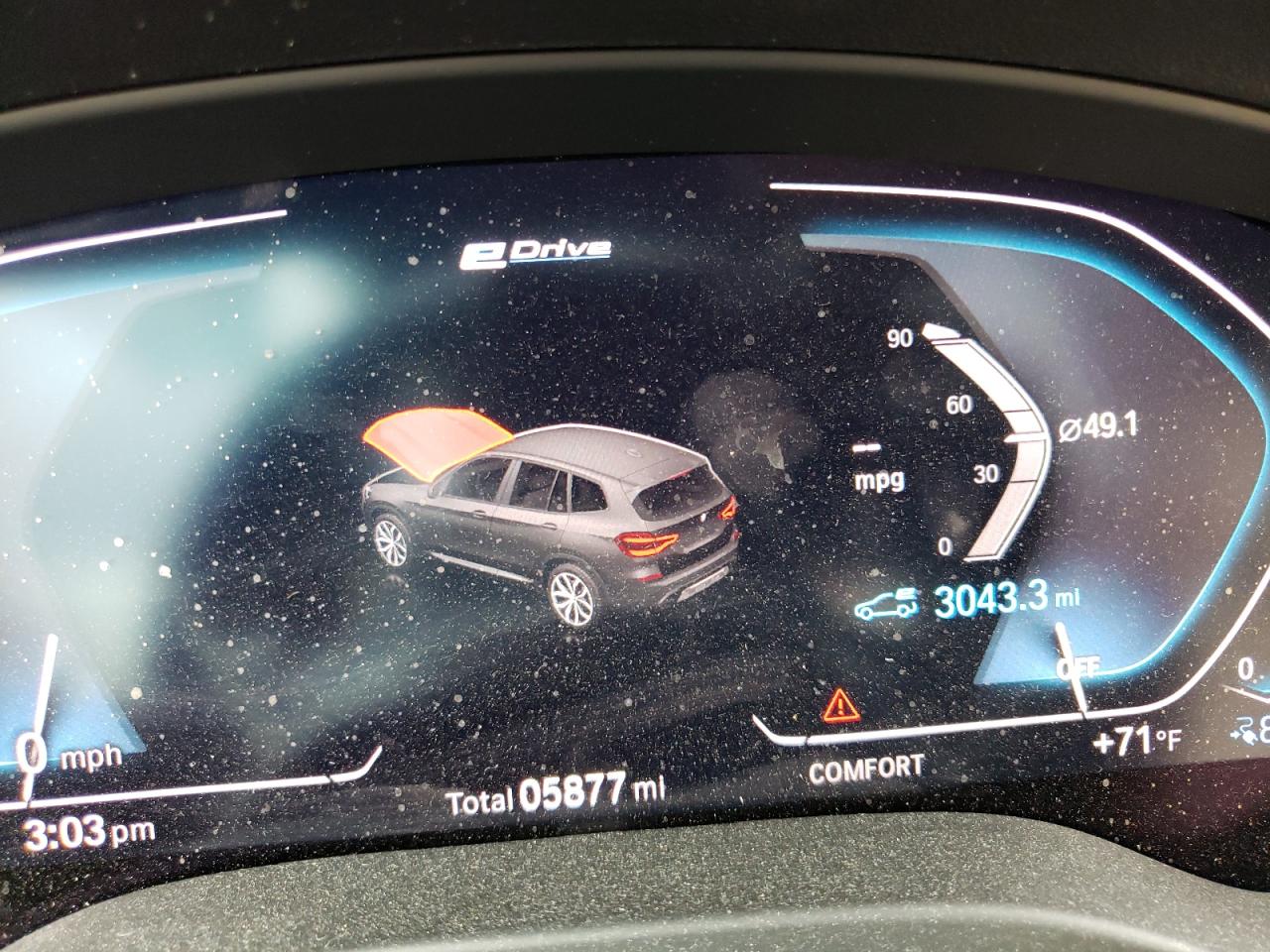 Photo 8 from auction – 2021 BMW X3 XDRIVE3 with VIN 5UXTS1C04M9H28643
